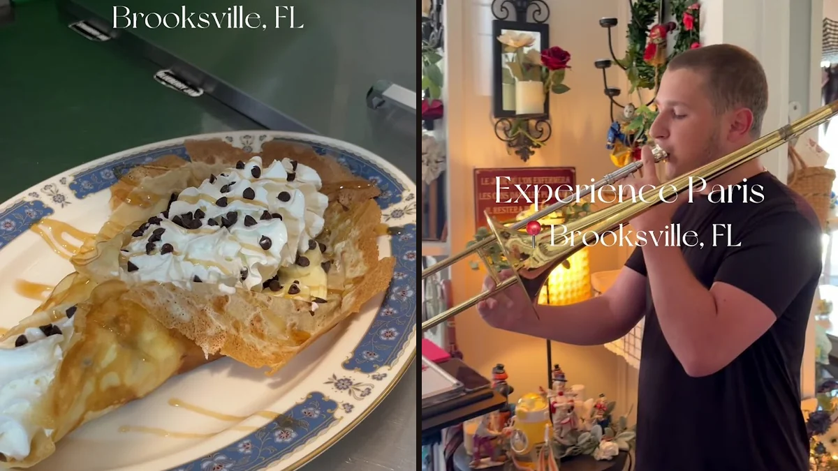Crêpes in Brooksville
