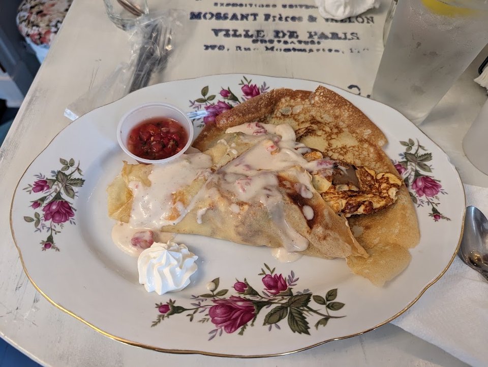Crêpe Omelette Du Fromage